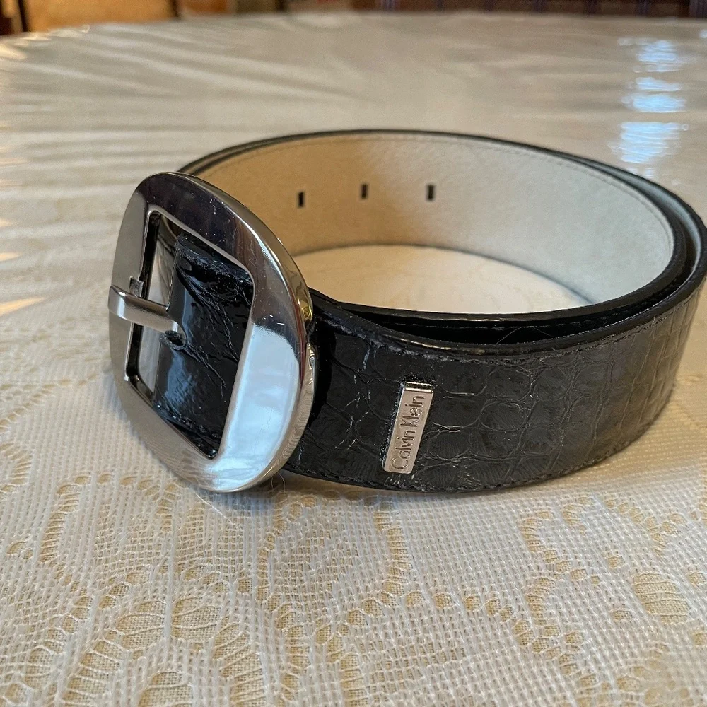 Faux Alligator Belt - Picture 2 of 4